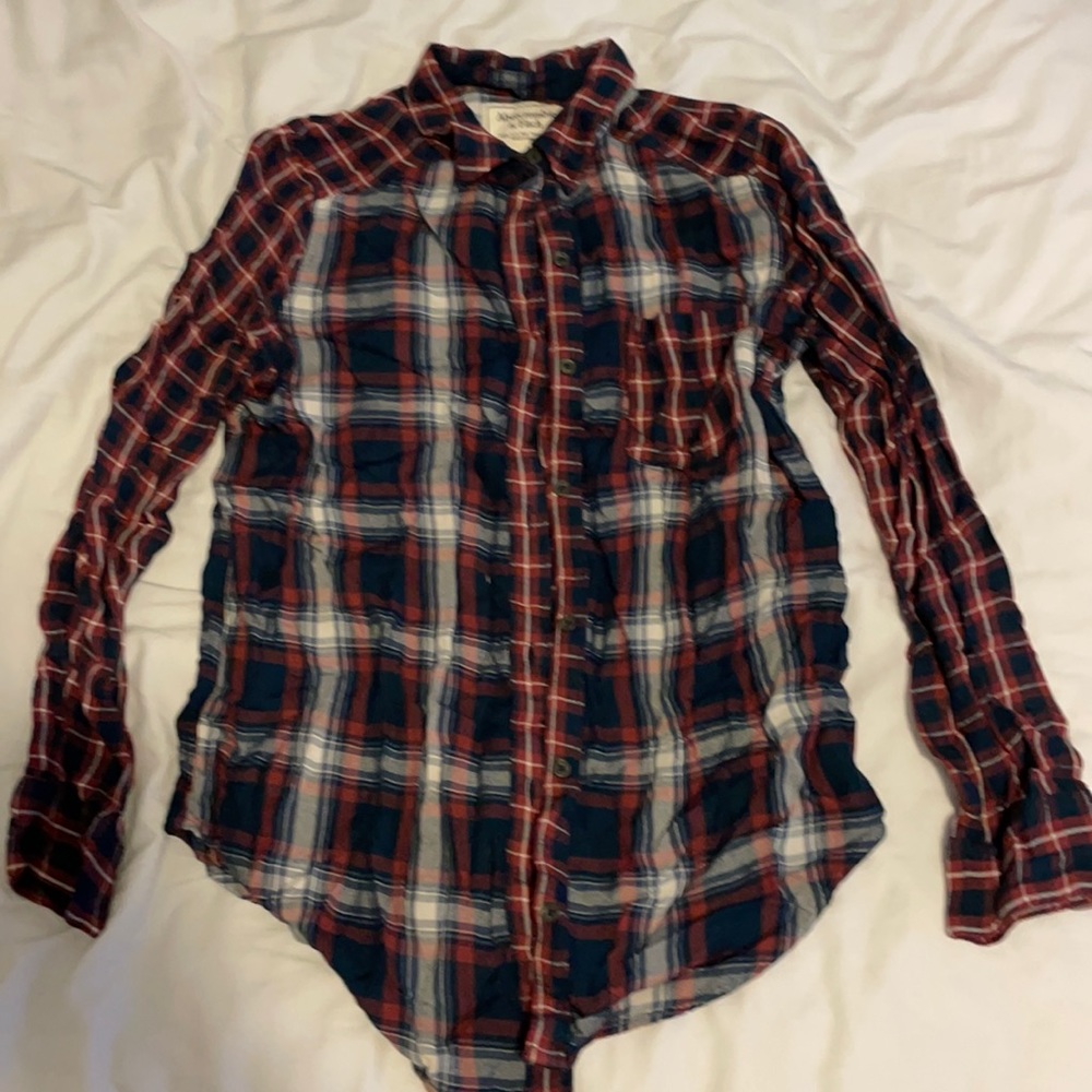 abercrombie and fitch flannel